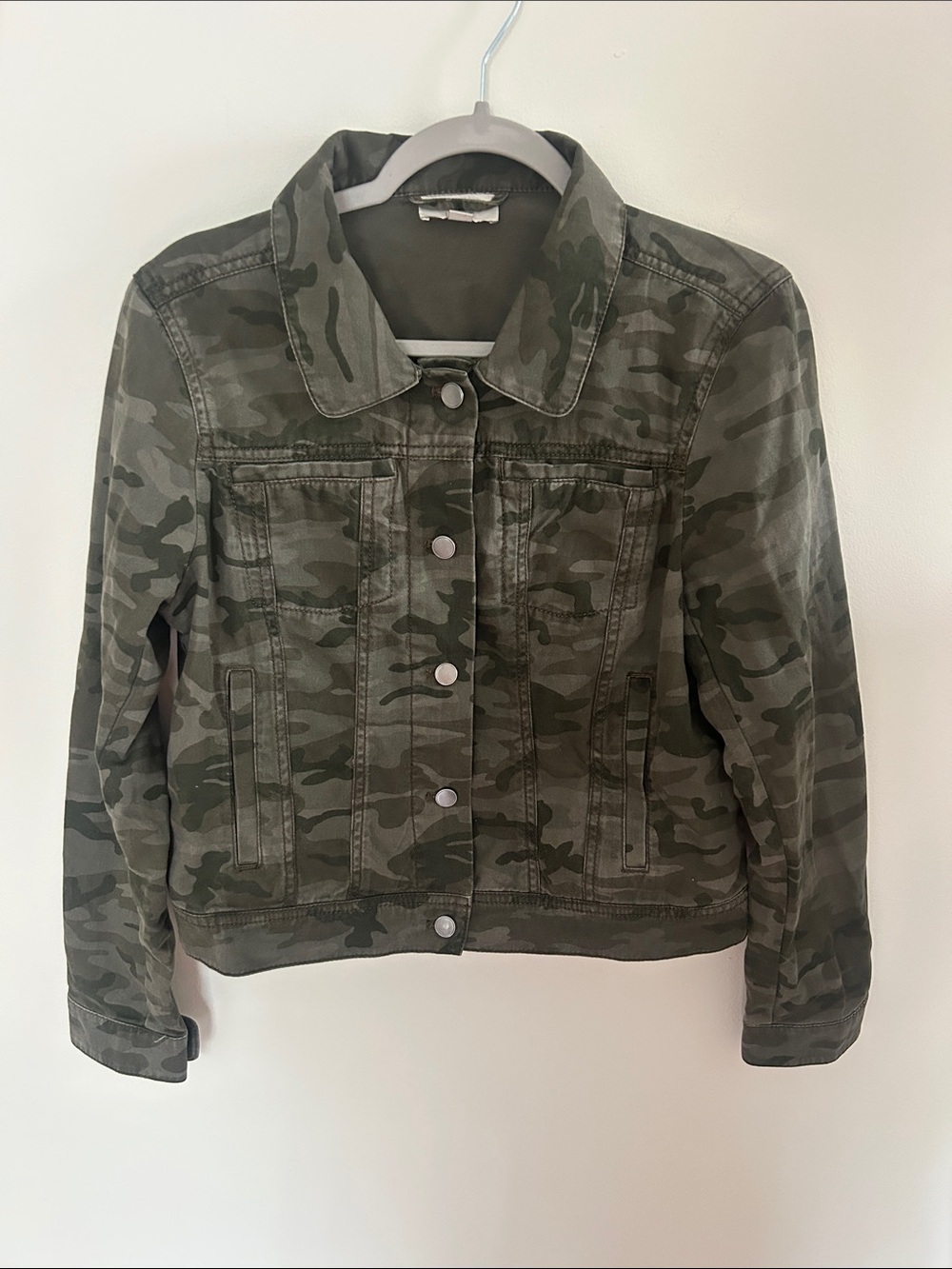 LOFT Olive Green Utility Jacket